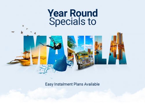 Plan and book your Flights to Manila with our year-round specials