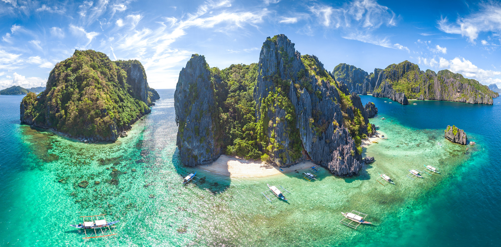 Melhores praias nas Filipinas - El Nido, Palawan 