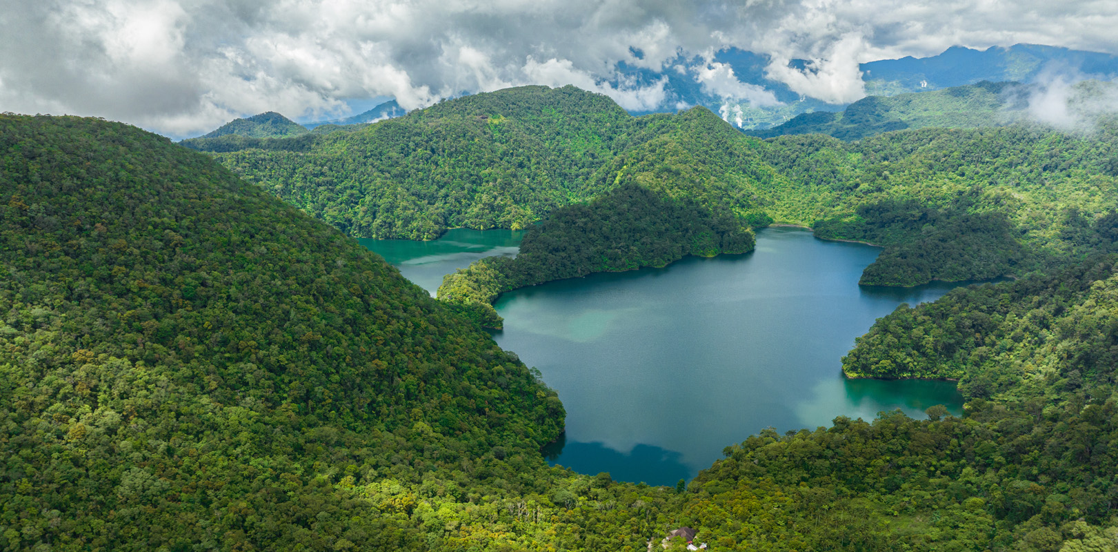 Melhores lugares para visitar em Dumaguete - Lagos gêmeos de Balinsasayao e Danao